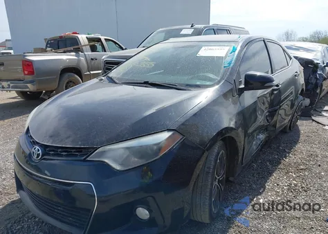 2016 Toyota Corolla S Premium from USA, damaged, VIN 2T1BURHE6GC585264